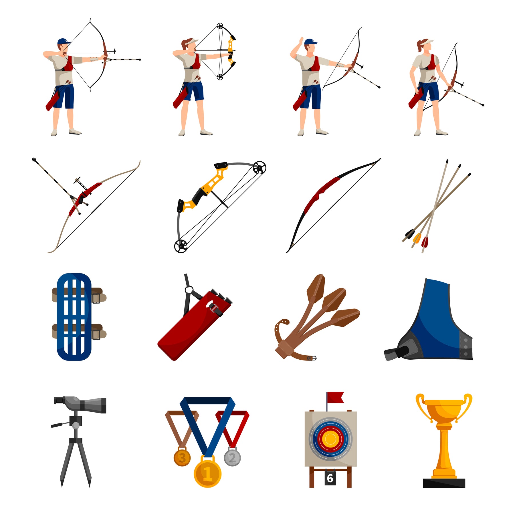 archery equipment list