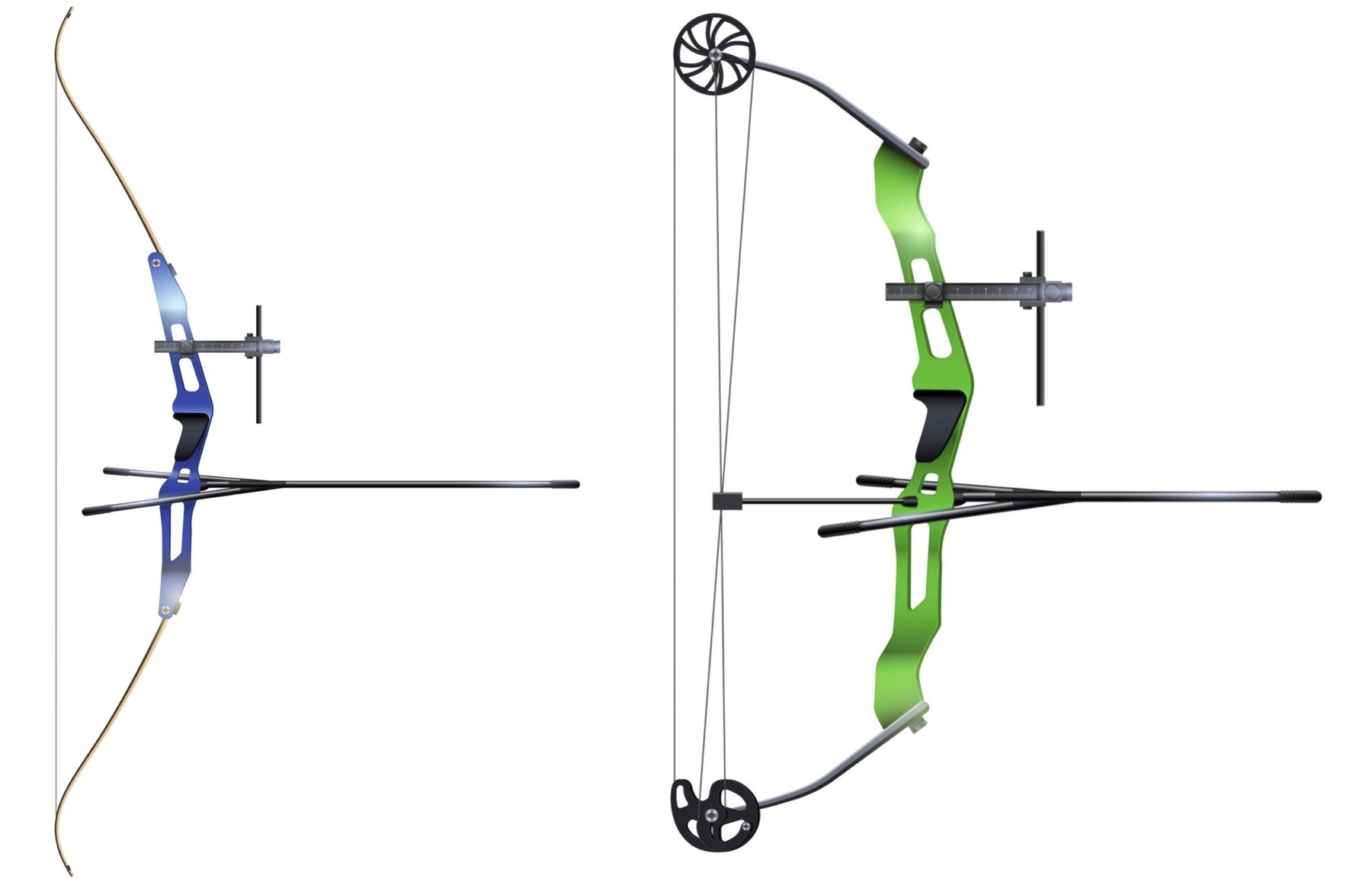 Recurve vs compound bow