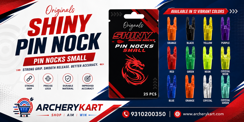 SHINY| PIN NOCK SMALL (25 PC)  | ARROWS & ACCESORIOS  | PIN  NOCKS