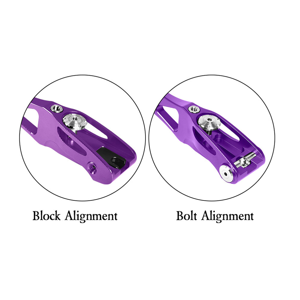 Myth 10 ILF Target Recurve Bow Riser Purple — ArcheryKart