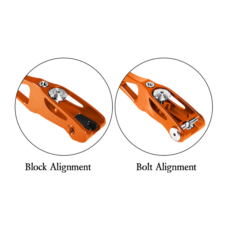 Myth 10 ILF Target Recurve Bow Riser Orange