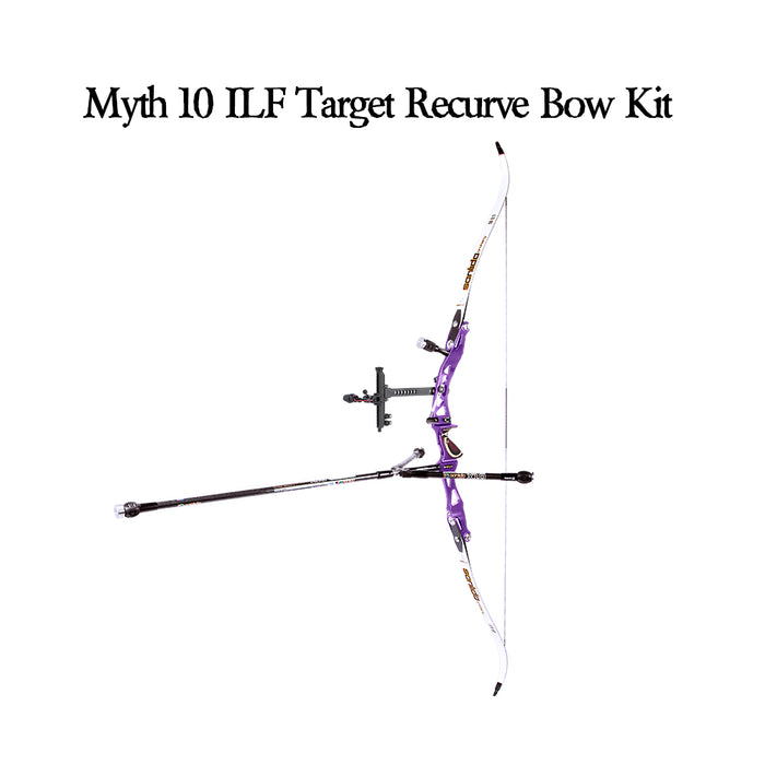 Myth 10 ILF Target Recurve Bow Kit Purple