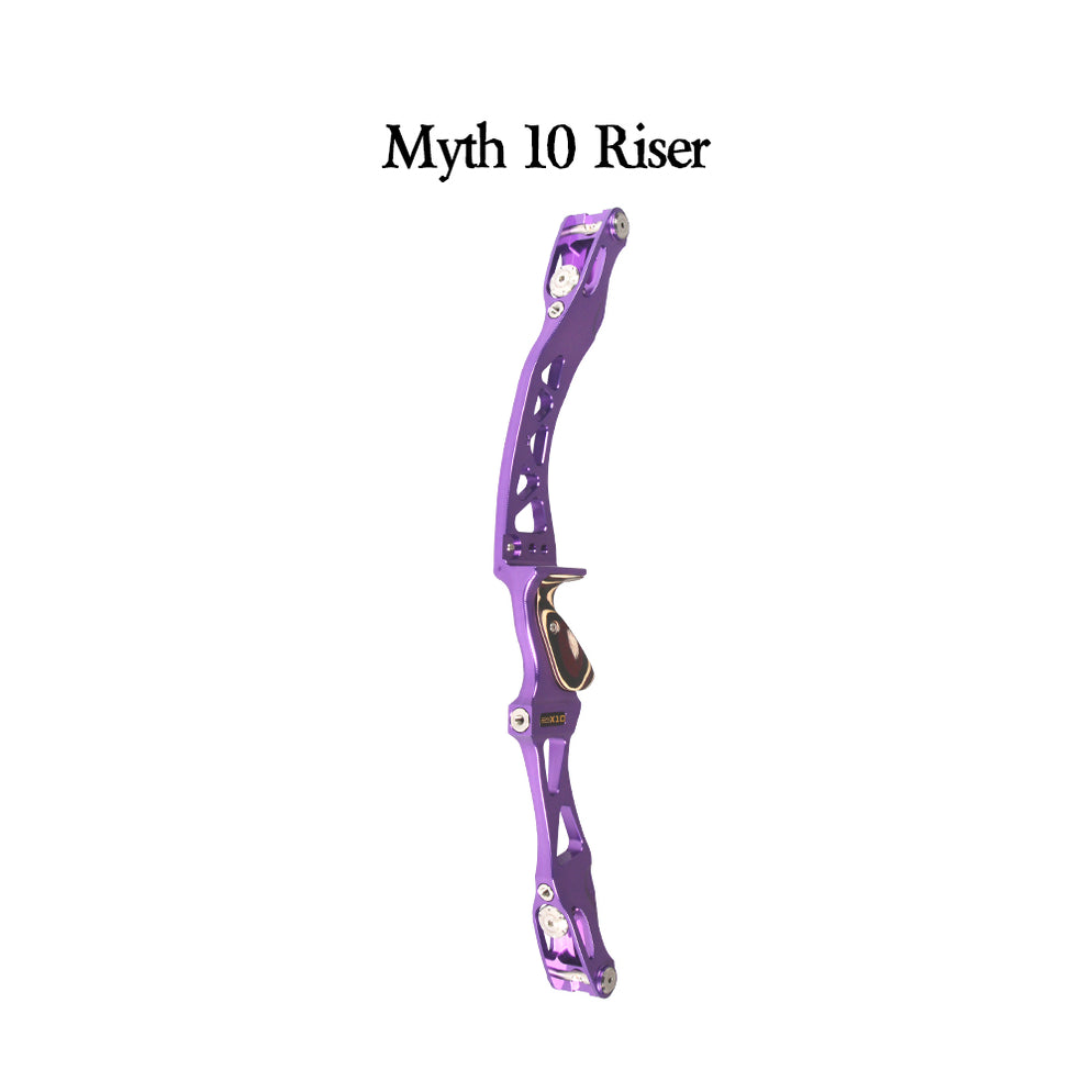 Myth 10 ILF Target Recurve Bow Riser Purple — ArcheryKart