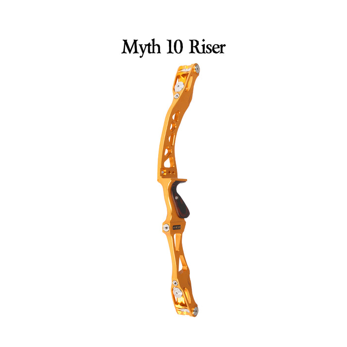 Myth 10 ILF Target Recurve Bow Riser Gold