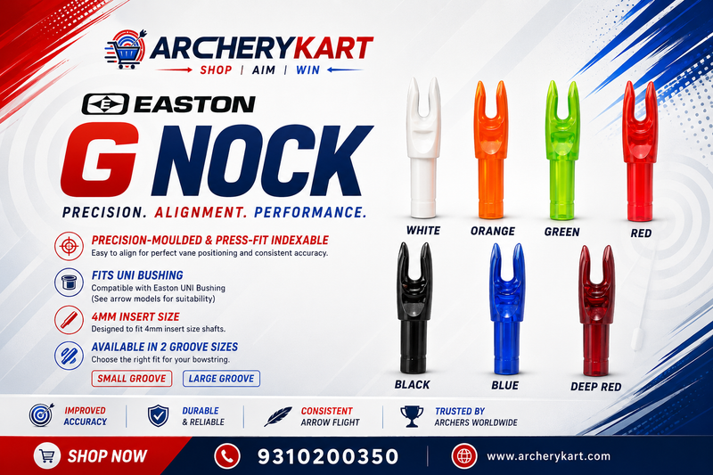 EASTON | G NOCK SMALL 0.88  | ARROWS & ACCESORIOS  | INSTERT NOCKS