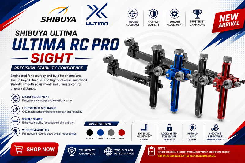 SHIBUYA|ULTIMA RC III|TARGET RECURVE SIGHT