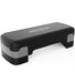 Lifelong Polypropylene Exercise Fitness Stepper for Exercise Aerobics Stepper | Max Weight 200kg (Black & Grey)