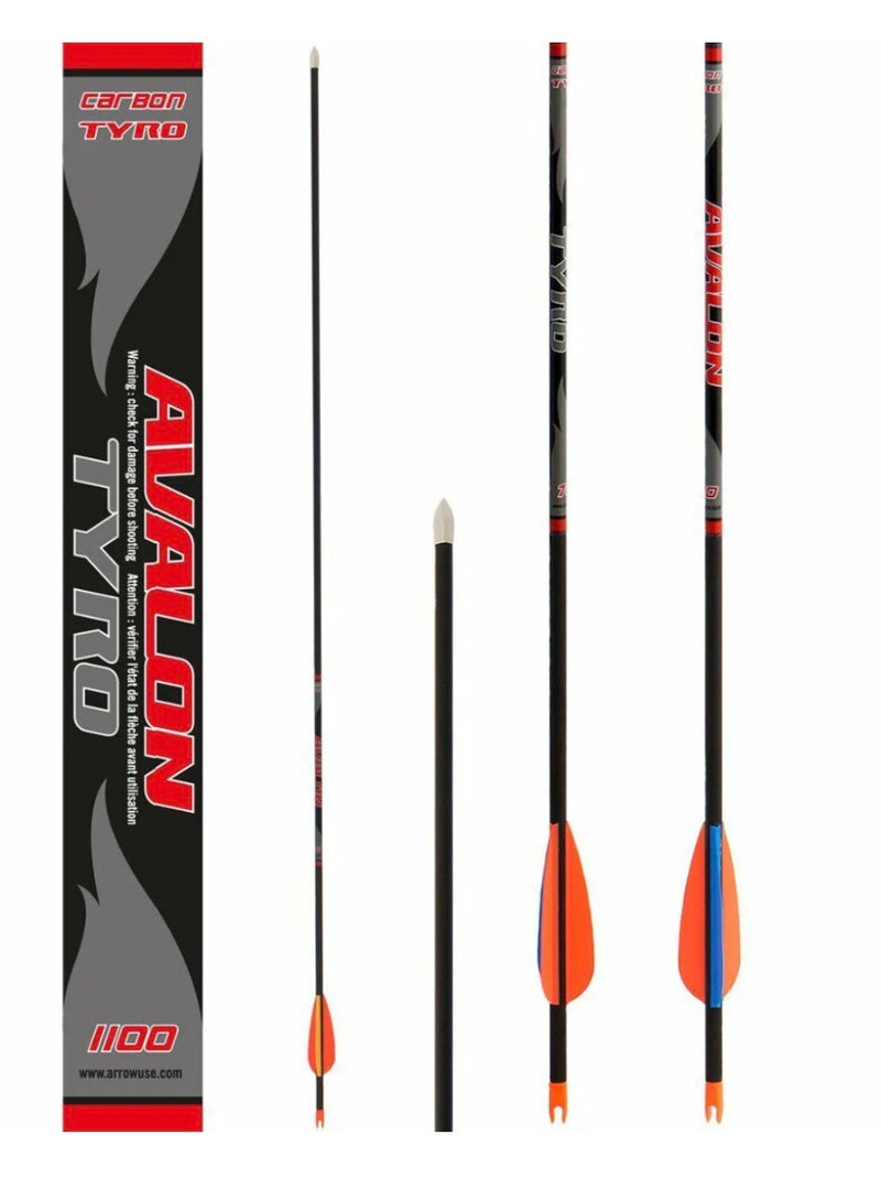 AVALON | TYRO CARBON ARROWS COMPLETE | ARROWS & ACCESSORIES  | ARROWS CARBON & POINTS