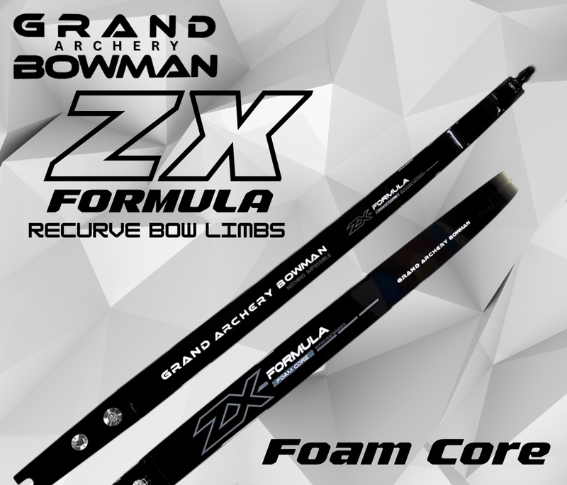 GAB | ZX FORMULA | FOAM CORE | LIMBS | RECURVE BOW