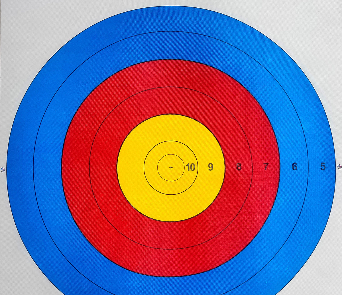 Archery target face 122 cm | Target face for archery shooting | Target ...