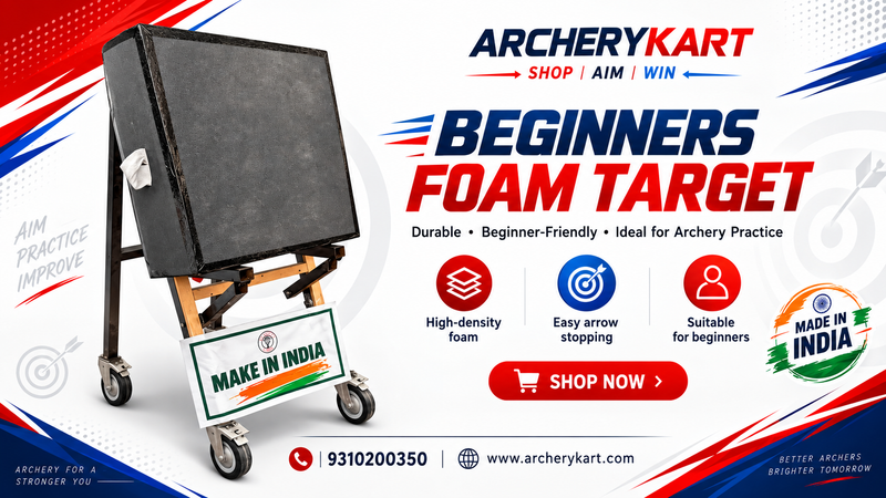 Foam Buttress Target | Indian | Archerykart