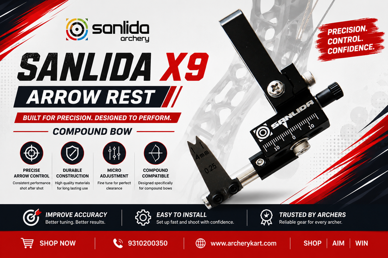 Sanlida X9 Arrow Rest for Compound Bow