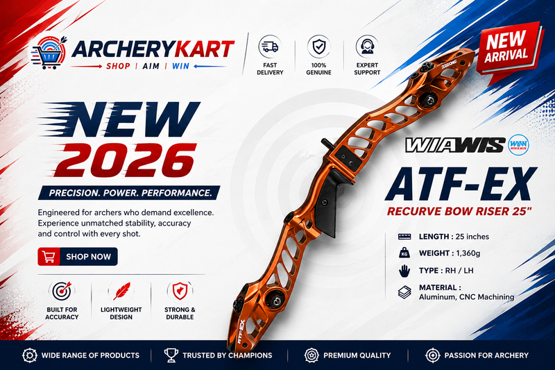 WIAWIS | ATF-EX | 25” / 27” | Recurve Bow Riser (Single Color)
