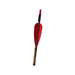 cane arrow with plastic fletch