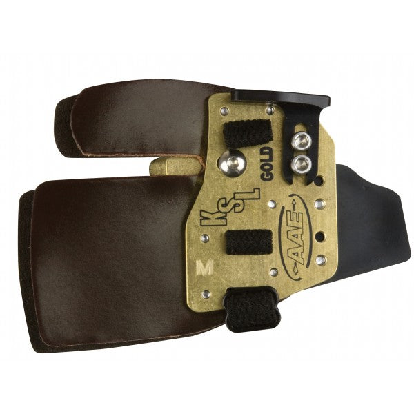 AAE | AAE KSL GOLD CORDOVAN FINGER TAB  | RECURVE'S | FINGER TAB