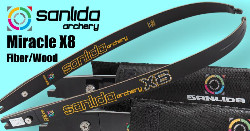 SANLIDA MIRACLE X8 RECURVE'S / LIMB