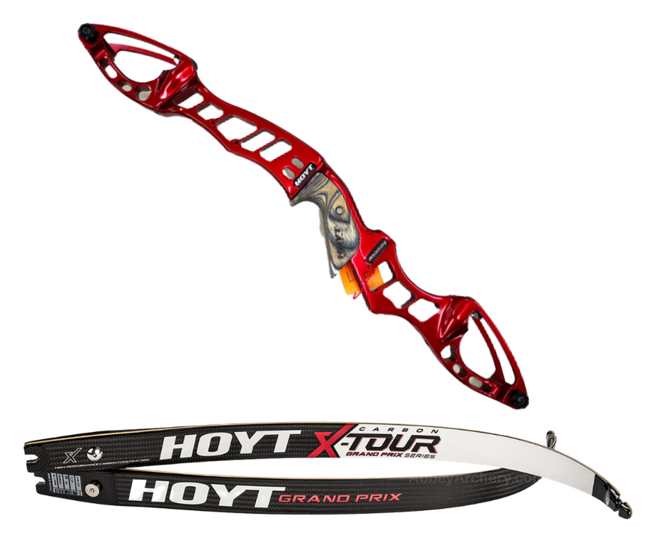 OLYMIPCS MODEL HOYT PRODIGY RECURVE RISER+X TOUR LIMBS(SPECIAL DEAL OF ...